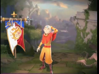 Avatar smite game animation аанг