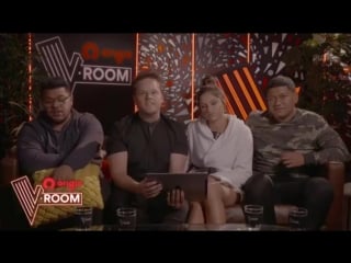 V room live join chang, bella and the two bens backstage (the voice australia 2018)