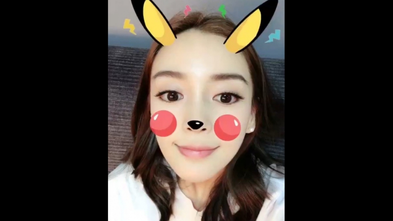 Angelababy insta #pikachu