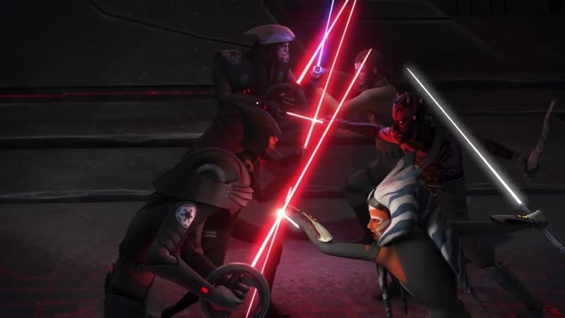 Дарт мол, асока тано и кэнан джаррус против инквизиторов