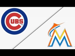 Nl / / chi cubs @ mia marlins (3/4)