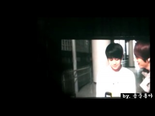 [fancam] #70 junseob thanks to intro vid @ welcome back to beast airline 110218 19