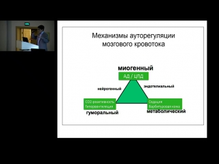 Ауторегуляция кровотока, пефузия мозга и вчд при поврежденном мозге ошоров а в