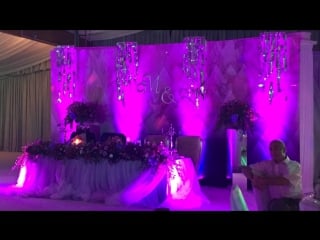 Projector & sound в усадьбе ваньковичей (uplighting)