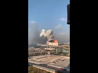 Explosion in beirut vor einigen tagen