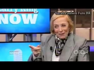 Holland taylor elogia sarah paulson, conta como se conheceram e sobre o relacionamento delas no programa