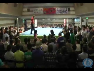 4 tsukushi vs hamuko hoshi (ice ribbon 5/4/15)