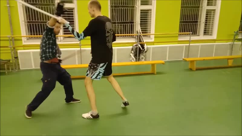 Соло бастон палит палит на дистанциях ларго, медио и корто