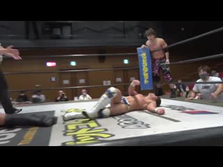 Ddt 2021 01 17 07 yuki ueno and mao vs yukio sakaguchi and kazusada higuchi