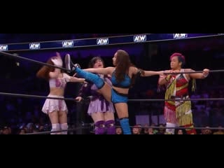 Nyla rose, emi sakura, & the bunny (w/lulu pencil, mei suruga, & vickie guerrero) vs skye blue, riho, & ryo mizunami