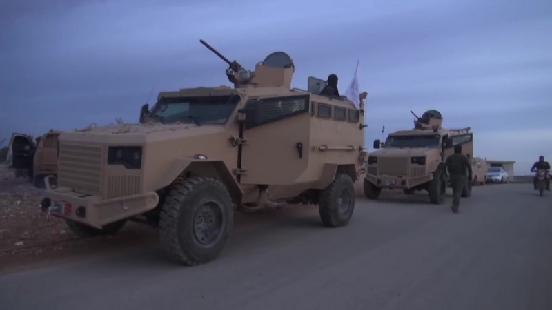 Сирия 11 01 2018 боевики файлак аль шам,наступление на позиции саа в провинции идлиб