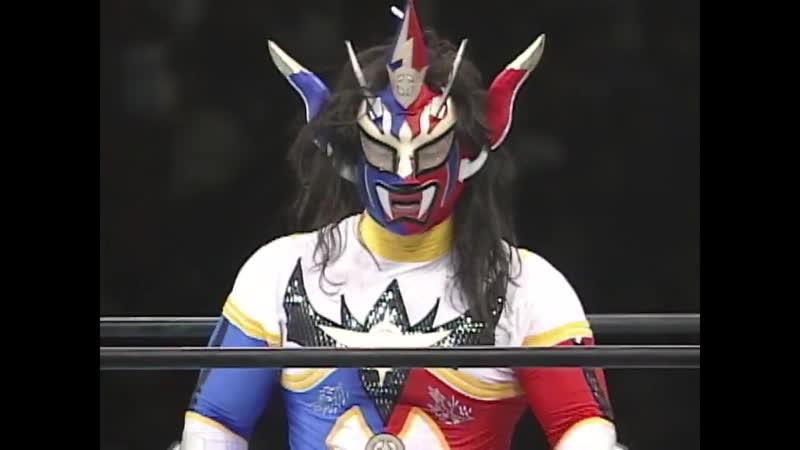 Koji kanemoto vs jushin thunder liger wrestling world in tokyo dome 1996