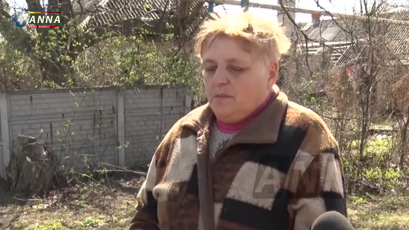 Спартак обстрелян 120 мм минами {15 04 2020}