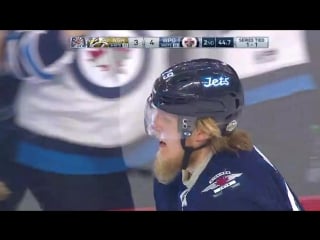 Patrik laine sends a cross ice pass to dustin byfuglien финский хоккей╞╬═╡suomen jääkiekko