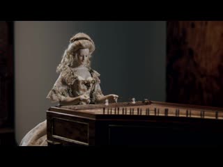 Demonstration of david roentgens automaton of queen marie antoinette, the dulcimer player