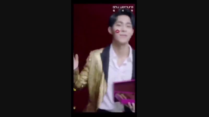 [cf] 181019 oner yueyue x shu uemura la maison du chocolat