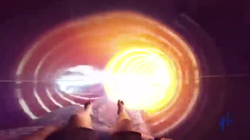 Психоделическая водная горка