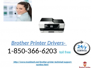 Is brother printer driver really reliable? call now 1 850 366 6203