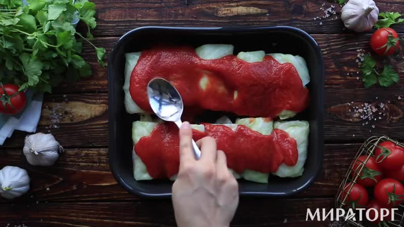 Запеченные голубцы