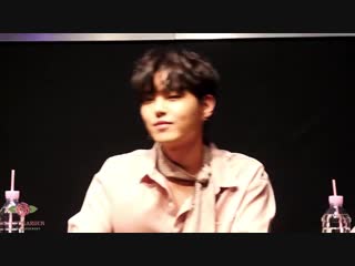 [video] 181007 신촌 팬싸인회 sinchon fansign sound on hajoon @therose 0803 therose 더로즈 hajoon 하준