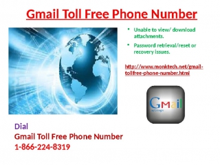 Gmail contact number 1 866 224 8319 problems can be fixed in a jiffy