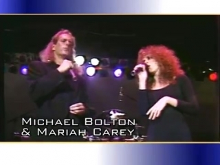 Mariah carey & michael bolton we're not makin' love anymore first video snippet ever