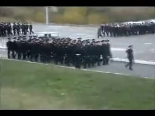 Comic dedication in cadets