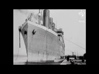 Титаник в бухте белфаст лох, 2 апрель 1912 the titanic in the bay of belfast lough