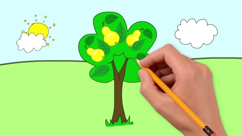 Мультик про овощи и фрукты