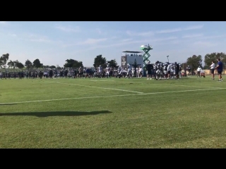 Vander esch vs olawale #cowboyscamp day 6