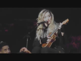 Madonna true blue (rebel heart live) feat sean penn & debi mazar