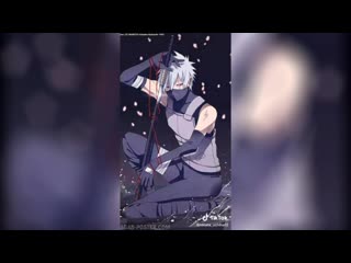 Tik tok anime art combi naruto kakashi