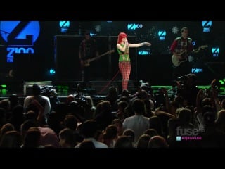 Paramore brick by boring brick, misery business, the only exception (live z100's jingle ball 2010)