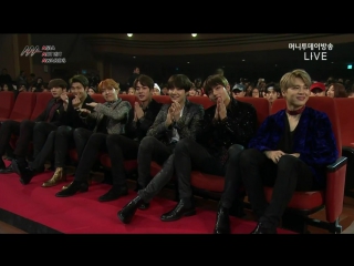 [video] 161116 bts cut 1/2 @ asia artist awards 2016