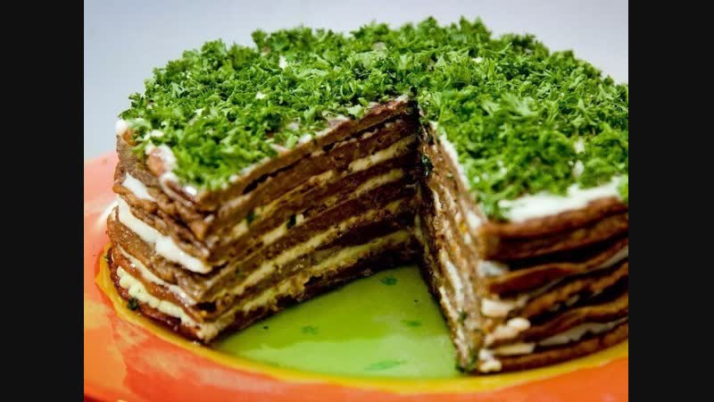 Печеночный тортик( закусочный)