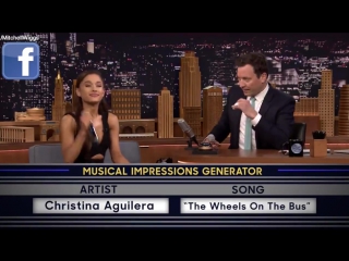 Ariana killed that christina aguillera impersonation wow