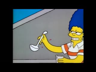 Marge gets drunk / мардж напивается (the simpsons / симпсоны)