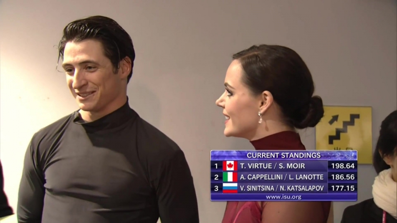 Nhk trophy 2017 tessa virtue and scott moir post fd interview