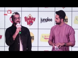 Uncut ayushmann khurrana, sanya malhotra, and others at mumbais biggest godh