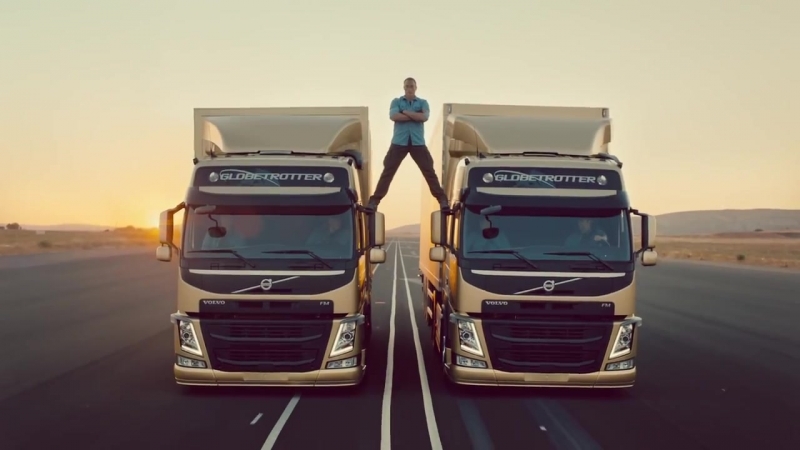 Volvo trucks the epic split feat van damme (live test 6)