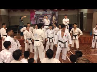 Budo karate part 9 heian sandan bunkai naka sensei, jka malaysia gashukku 2019