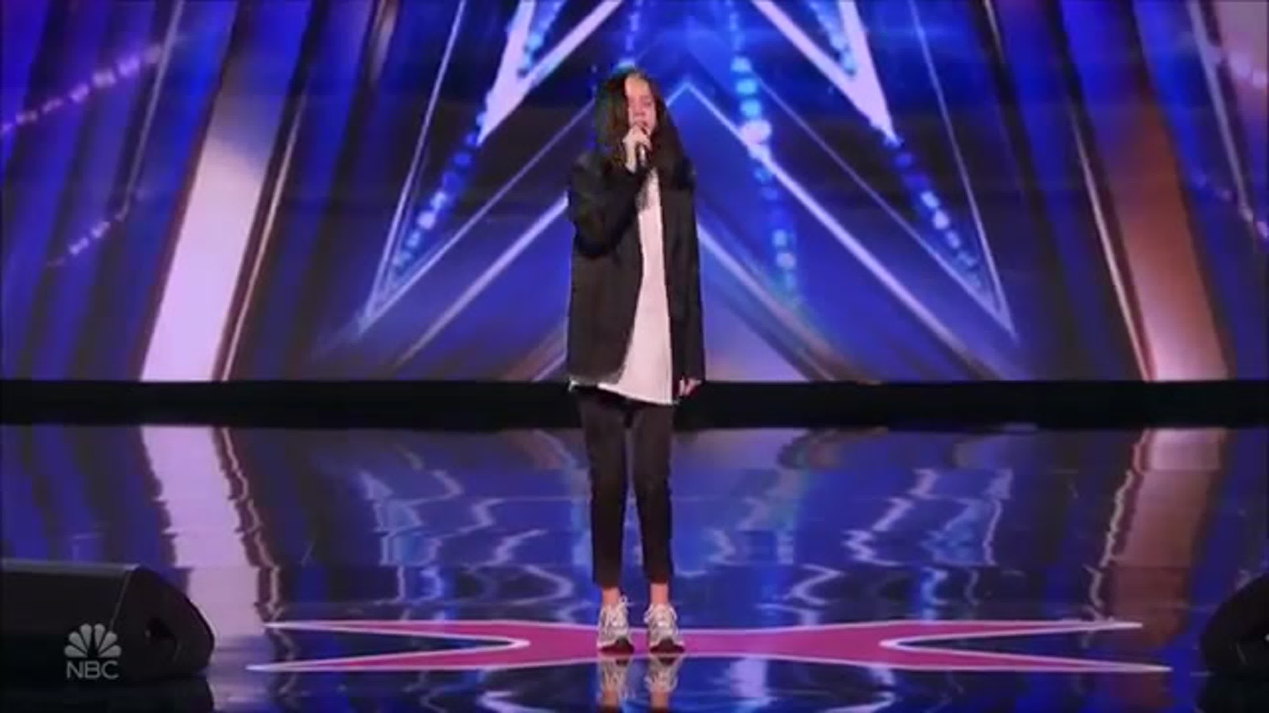 Daneliya tuleshova 13 year old rising star from kazakhstan wows america  with unbelievable voice!