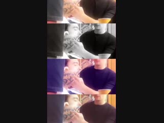 New video of tom heidihalloween tokiohotel tomkaulitz heidiklum billkaulitz (1)