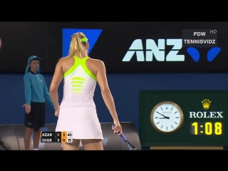 Azarenka vs sharapova australian open 2012 highlights