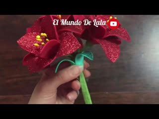 Diy how to make this beautiful plant with foam sheets⁄ como hacer esta planta en eva