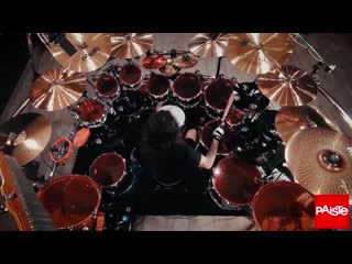 Paiste cymbals aquiles priester (dragonforce through the fire and flames)