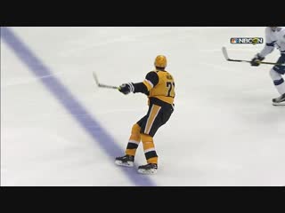 Evgeni malkin lands in steven stamkos to finish off fiery scrum