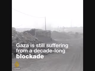 Palestinians in gaza have found a way to recycle concrete from destroyed homes turn it into materi