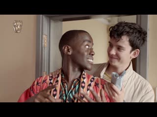 Behind the scenes of sex education with asa butterfield ncuti gatwa ¦ on set