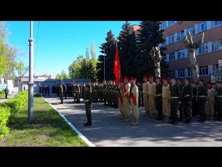 Тренироа к параду 9мая (04 05 2017)